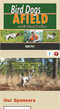 Mobile Screenshot of birddogsafield.com